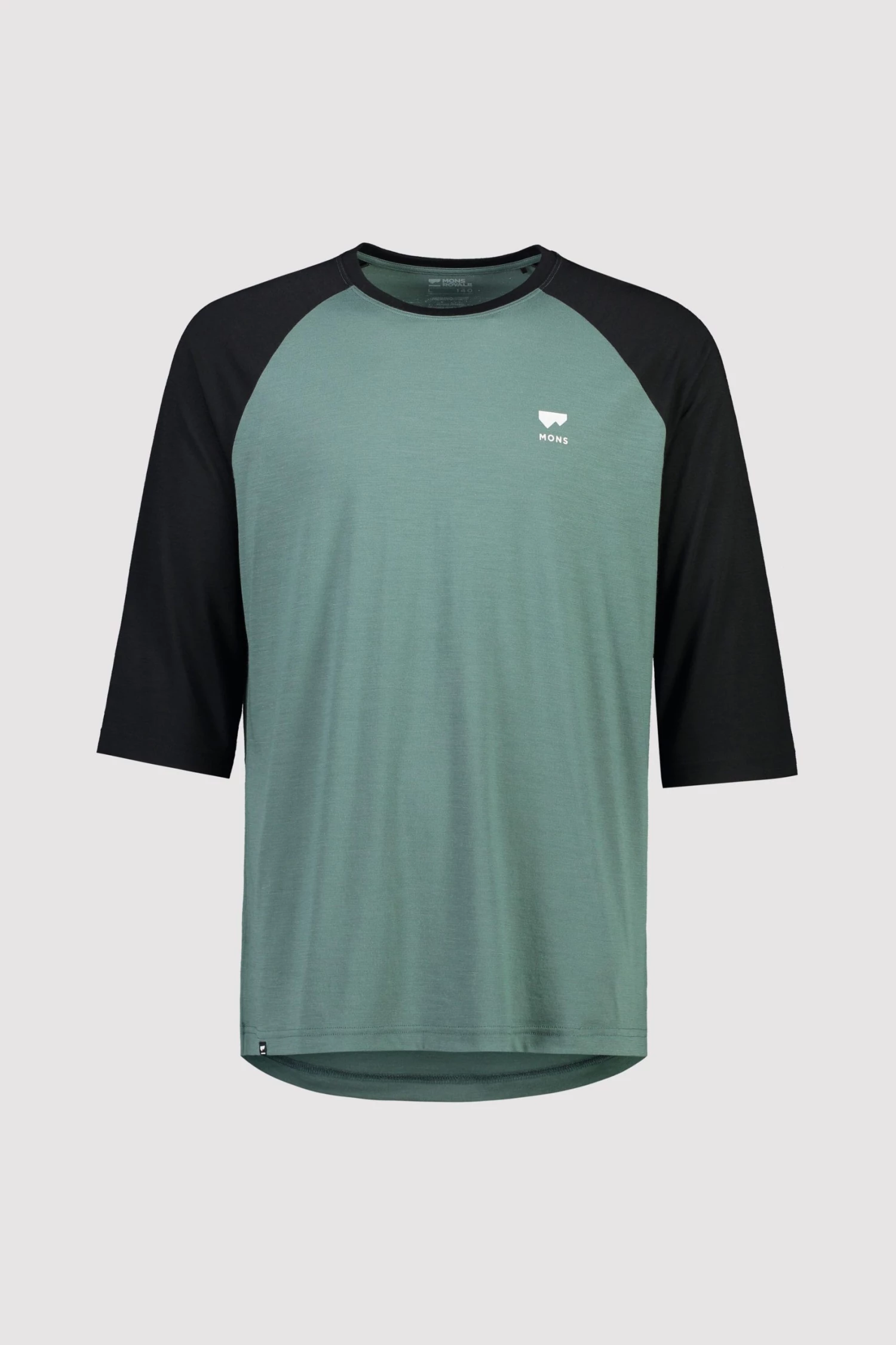 Mons Royale MEN Tarn Merino Shift Raglan 3/4 4 Mons Royale MEN Tarn Merino Shift Raglan 3/4