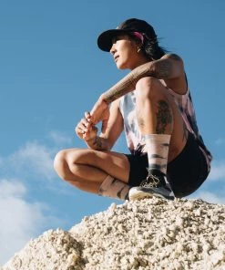 Mons Royale Icon Merino Air-Con Relaxed Tank Tie Dyed