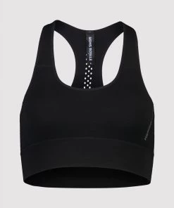 Mons Royale Stratos Merino Shift Sports Bra - Black